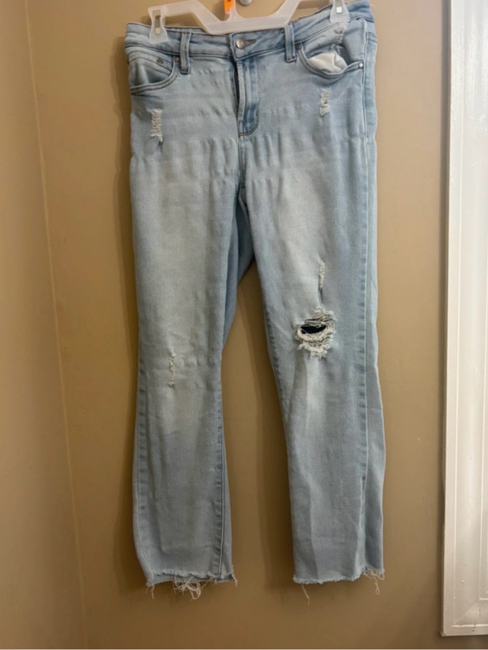 Rachel Roy Light Blue Distressed Women’s Jeans